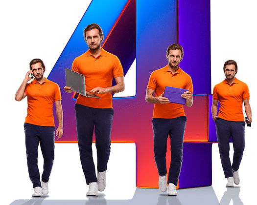 Великолепная четверка Ростелеком в&nbsp;СНТ Политехник-2